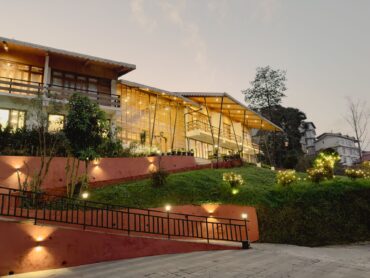 Kaya Gantavya Resort & Spa, resort lawn evening, Pelling, Sikkim